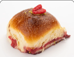 BUCHTA- malina, pistácia